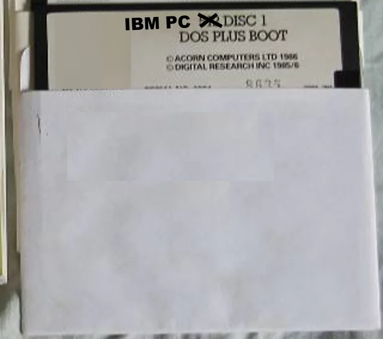 IBM PC DOSPLUS BOOT DISK